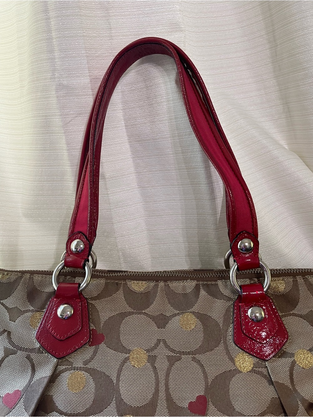 Coach Poppy 2010 Secret Admirer Tote Special Edition Valentine’s Day Coach Poppy - Picture 9 of 17